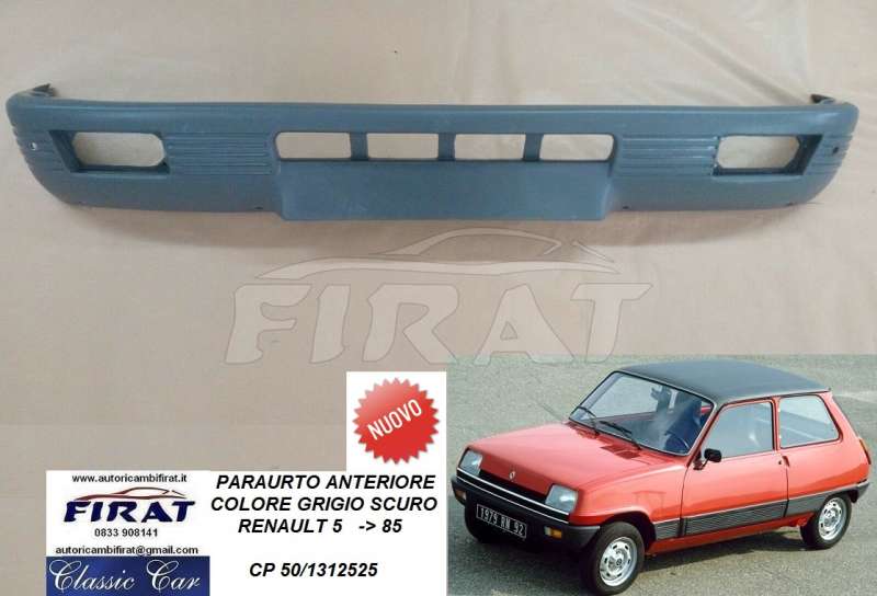 PARAURTO RENAULT 5 ANT. GRIGIO